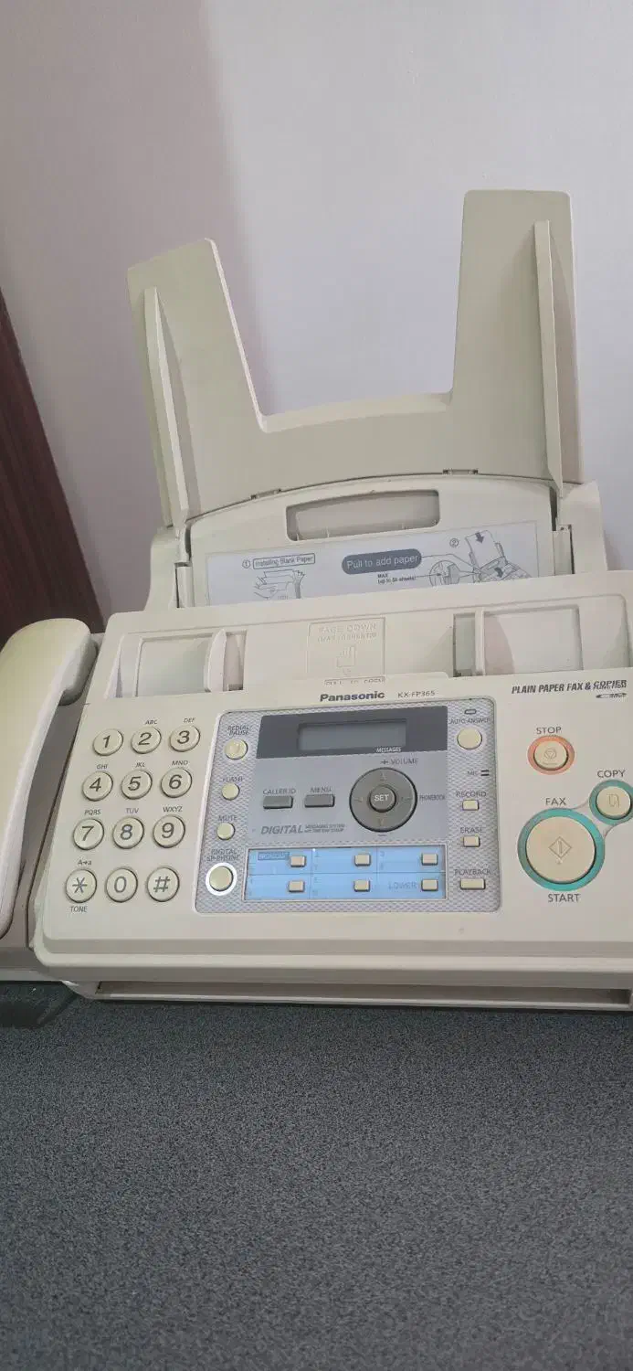 تلفن فکس پاناسونیک نو|پرینتر، اسکنر، کپی، فکس|تهران, چوب تراش|دیوار