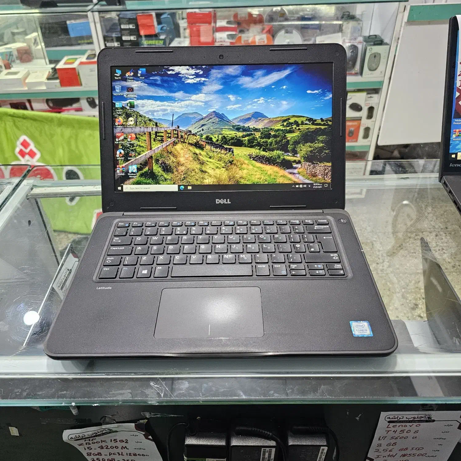 لپتاپ DELL نسل ۷ کاملا سالم با رم ۸ و هارد SSD256|رایانه همراه|یاسوج, |دیوار