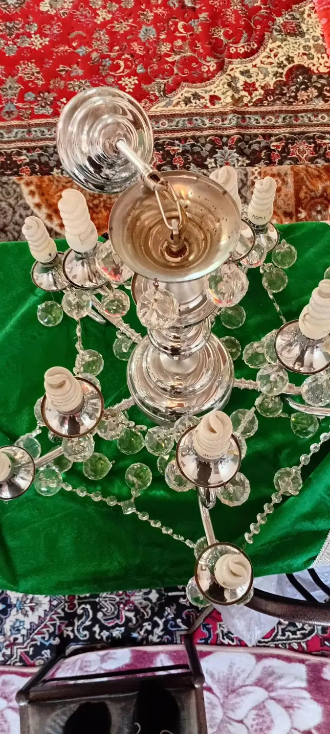 لوستر|لوستر و چراغ آویز|تبریز, |دیوار
