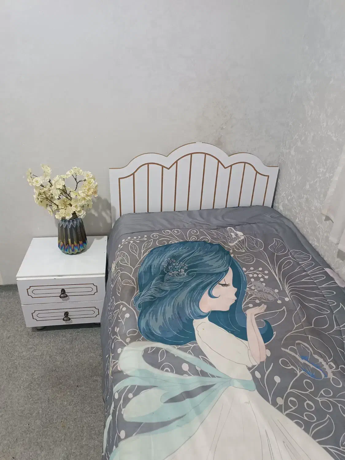 کمد نوجوان،تخت نوجوان و پاتختی|تخت و سرویس خواب|تربت‌حیدریه, حسنی بالا|دیوار