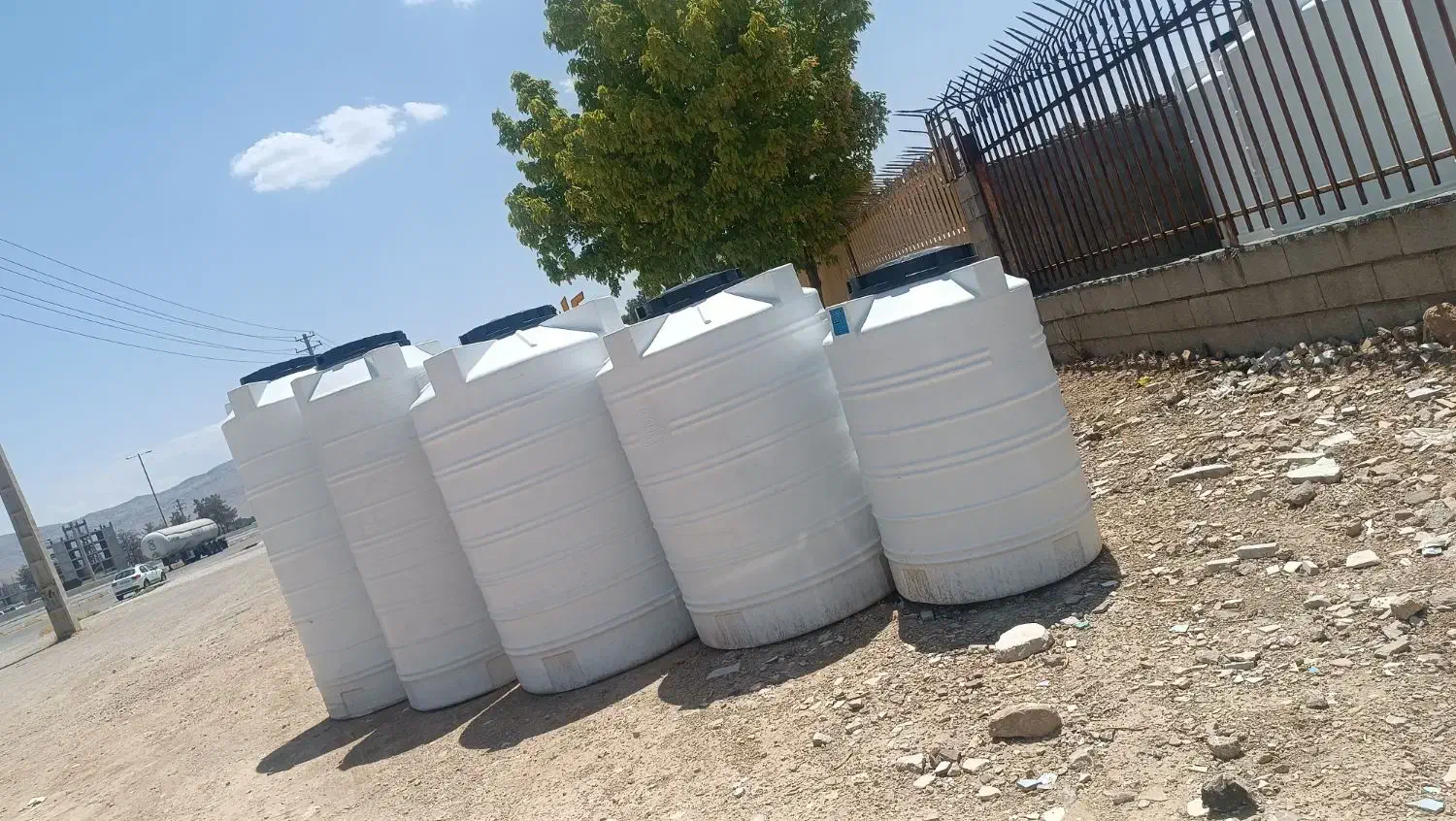 مخزن ،منبع ،تانکر ،بشکه سه لایه بدون واسط|مصالح و تجهیزات ساختمان|مرودشت, ژیان|دیوار