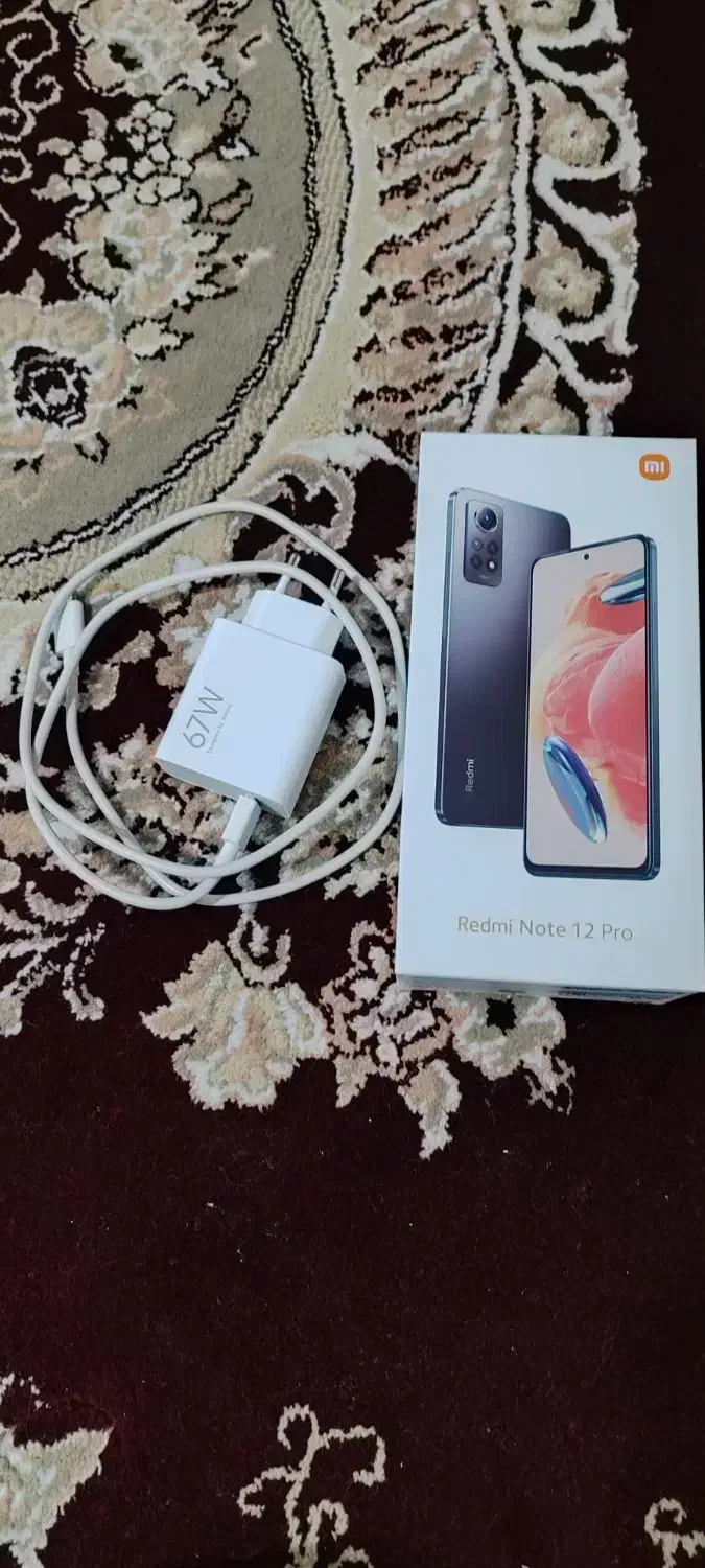 شیائومی نوت ۱۲ پرو حافظه۲۵۶رم۸ Redmi Note 12 Pro|موبایل|رشت, یخسازی|دیوار