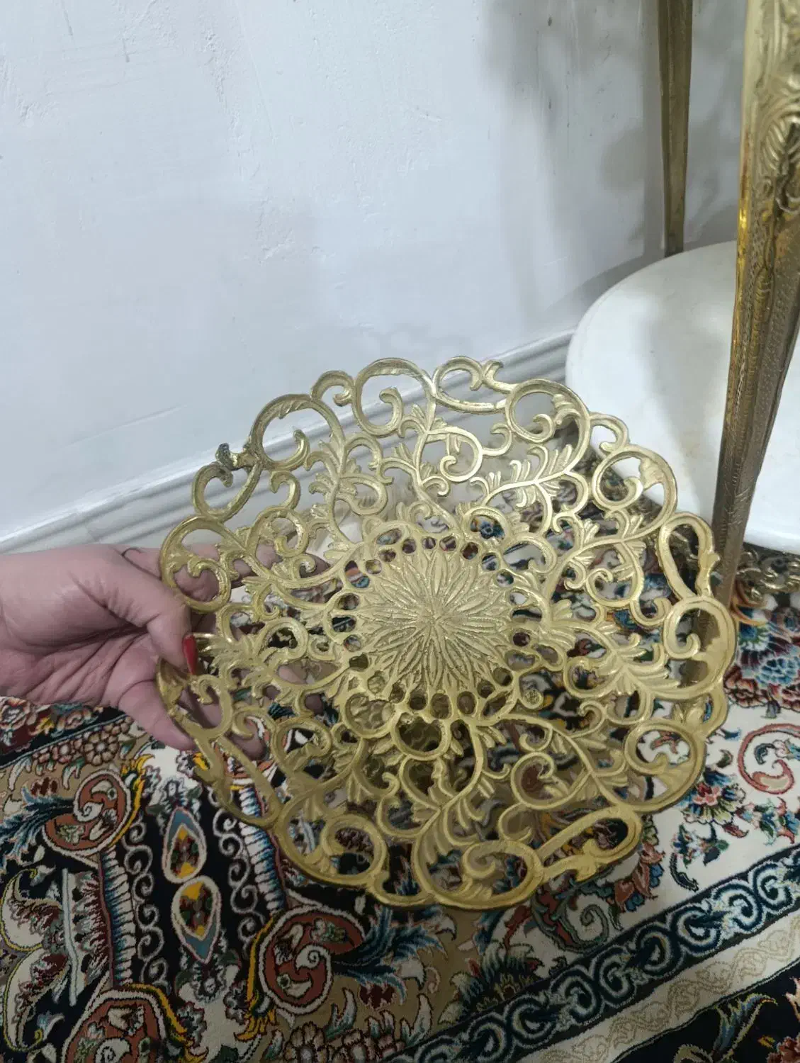 دو کاسه برنز اصلی|ظروف سرو و پذیرایی|کوهدشت, |دیوار