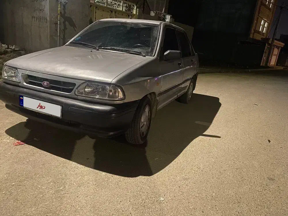 پراید مدل ۹۰ نقره‌ای بدون افتاب سوختگی|خودرو سواری و وانت|پارس‌آباد, |دیوار