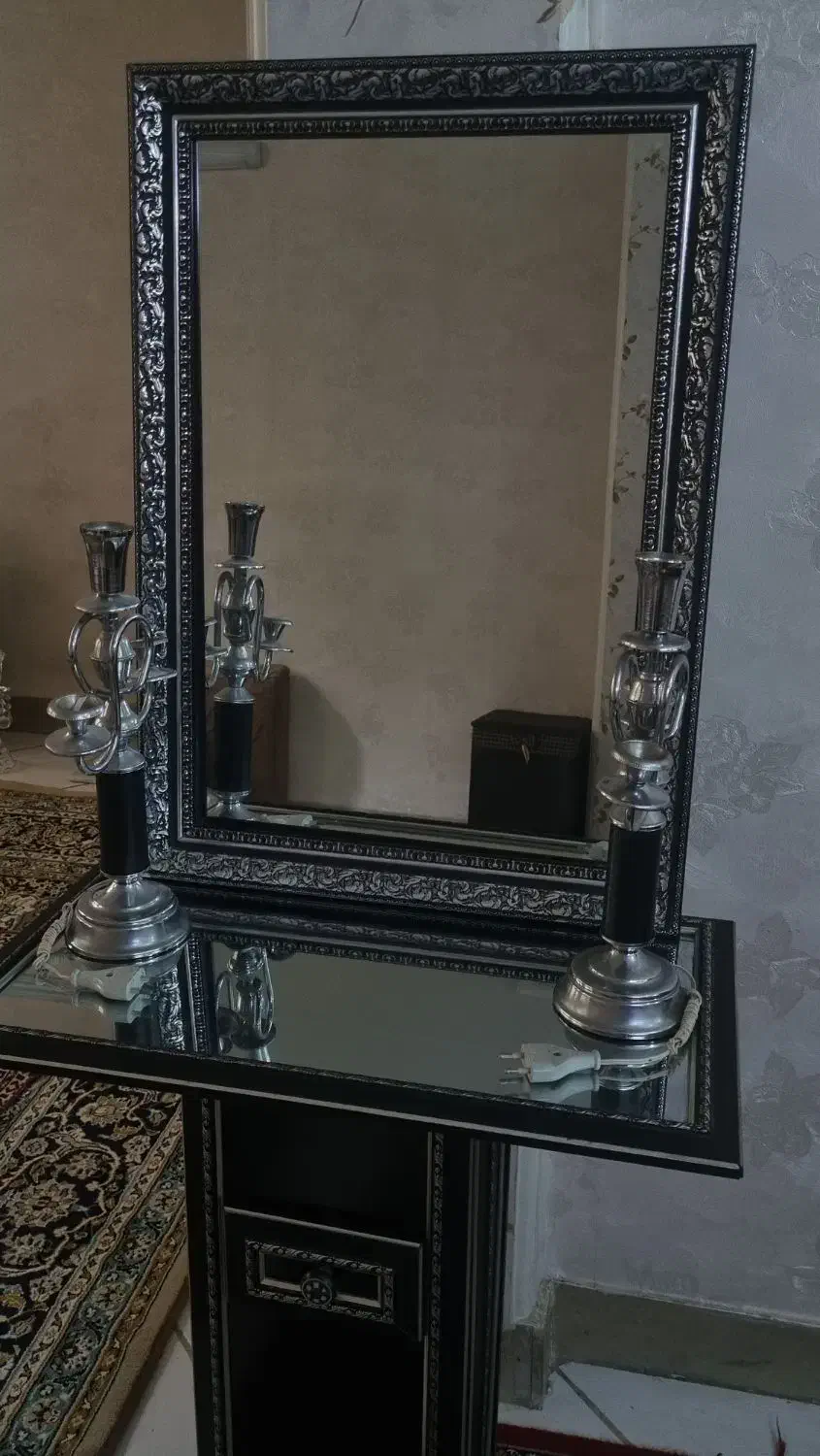 میز آینه شمعدان|بوفه، ویترین، کنسول|تهران, امامت|دیوار