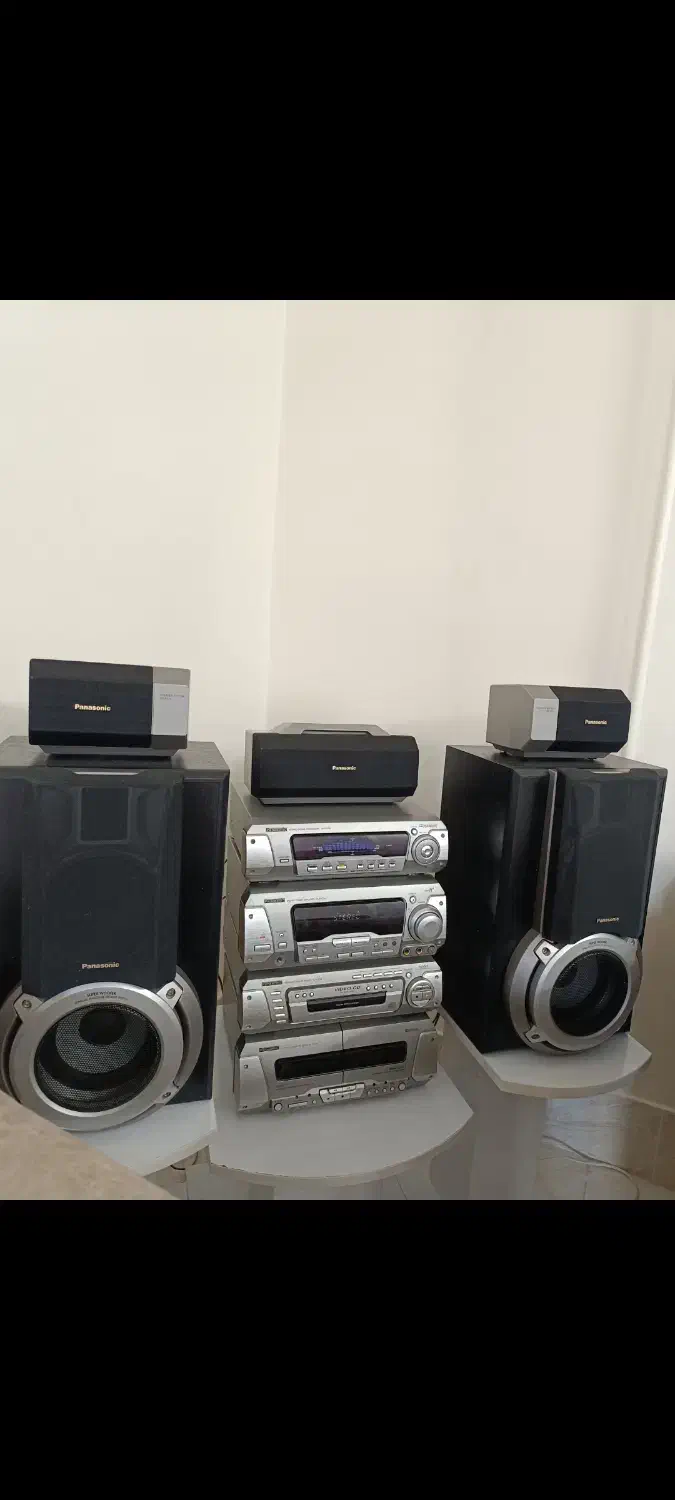 ست ناب و بکر و کلکسیونی پاناسونیک اصل ژاپن|سیستم صوتی خانگی|شاهینشهر, عطار|دیوار