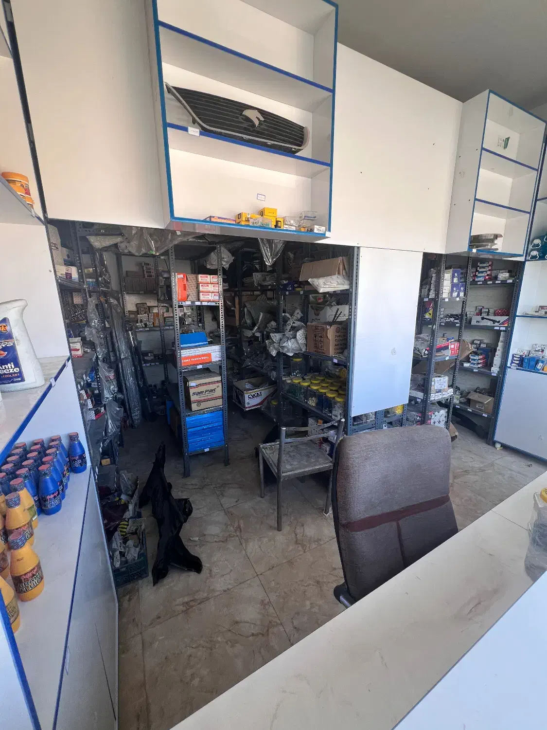 واگذاری لوازم یدکی آماده به کار|اجارهٔ مغازه و غرفه|کرمان, |دیوار