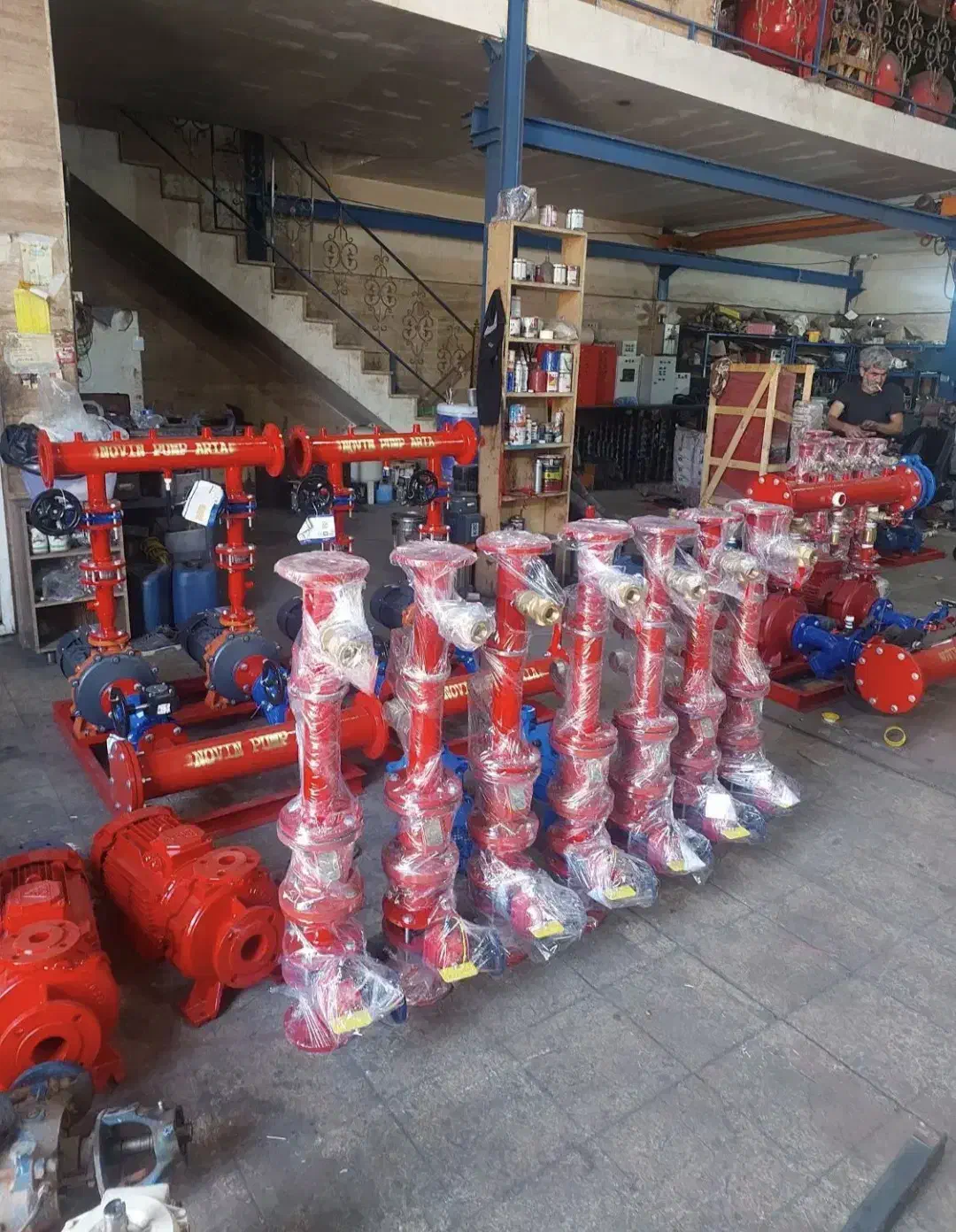 بوستر پمپ آتشنشانی زون اسمبلی سرخط لوازم آتشنشانی|خدمات پیشه و مهارت|تهران, یاخجی آباد|دیوار