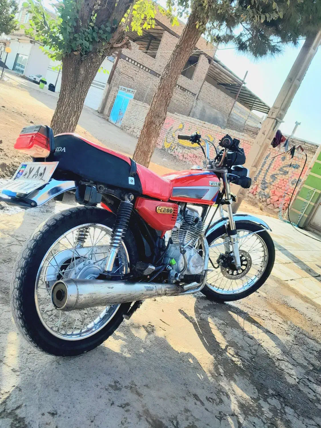 تکرو 200|موتورسیکلت|سبزوار, قلعهنو دهزار|دیوار