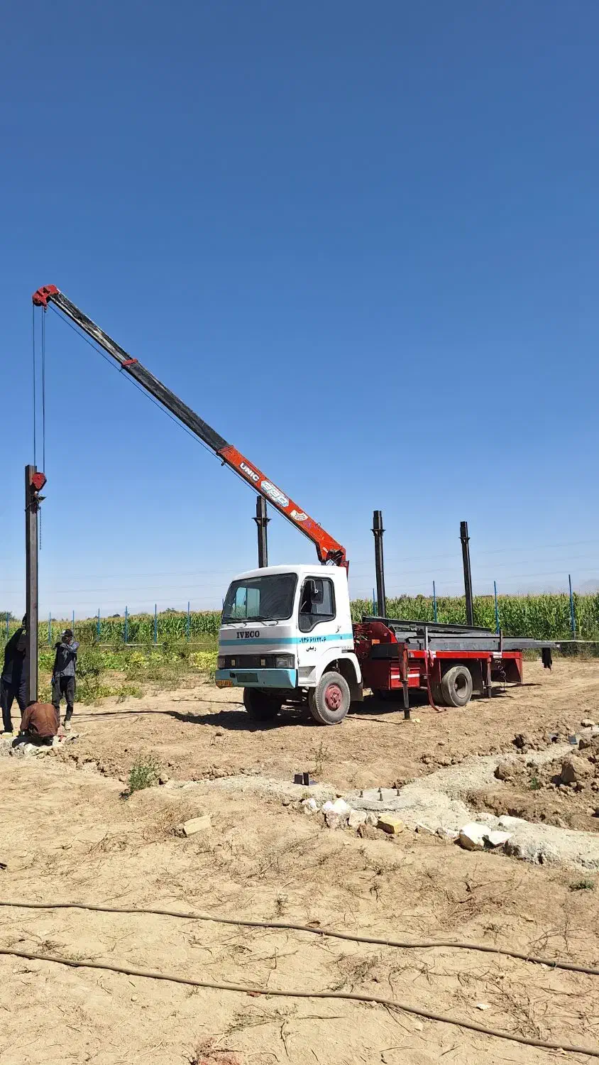 جرثقیل ۳تن دارای سبد نفربر با نازلترین قیمت|خدمات حمل و نقل|گلپایگان, |دیوار