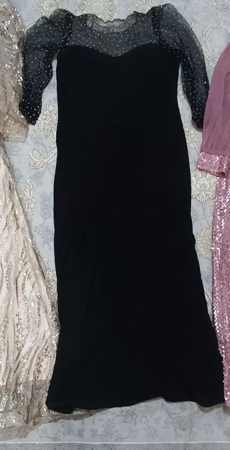 لباس مجلسی زنانه نباتی مناسب سایز ۴۶ تا ۴۸|لباس|نظرآباد, رسالت|دیوار