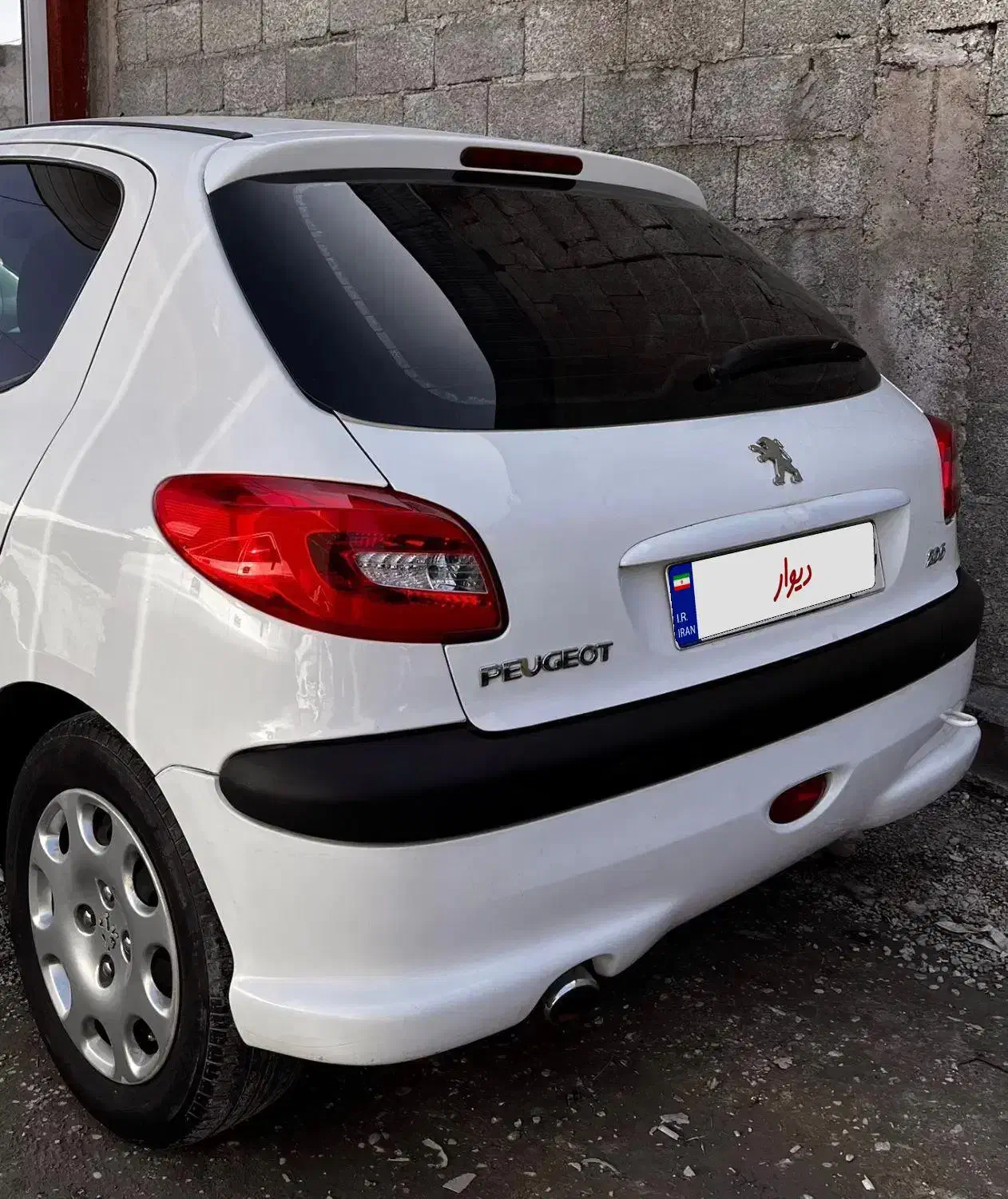 ۲۰۶ تیپ ۵ مدل ۹۴|خودرو سواری و وانت|رشت, معلم|دیوار