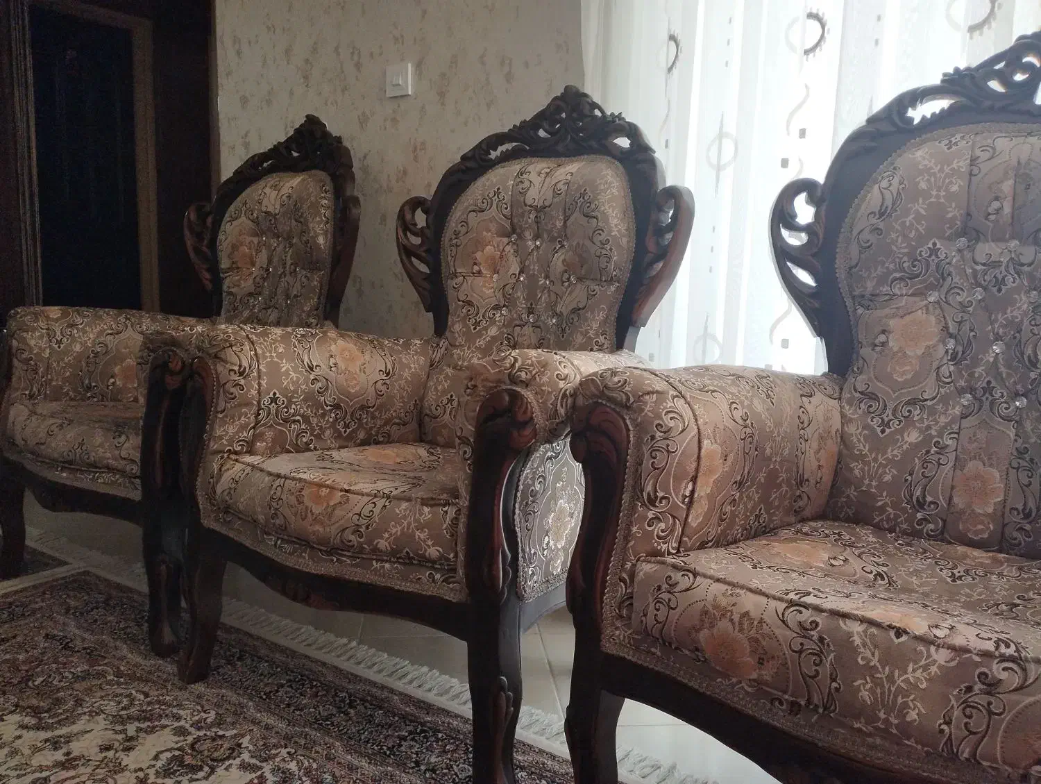 مبلمان استیل|مبلمان خانگی و میز عسلی|فولادشهر, مسکن مهر فولادشهر|دیوار