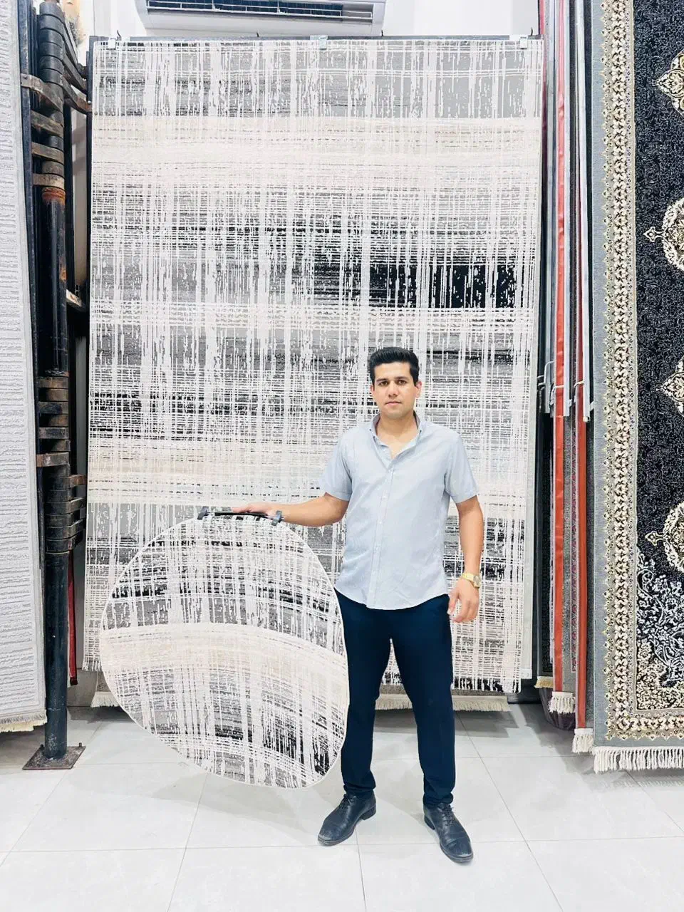 فرش با نقش آفرینی زیبا|فرش|بوشهر, |دیوار