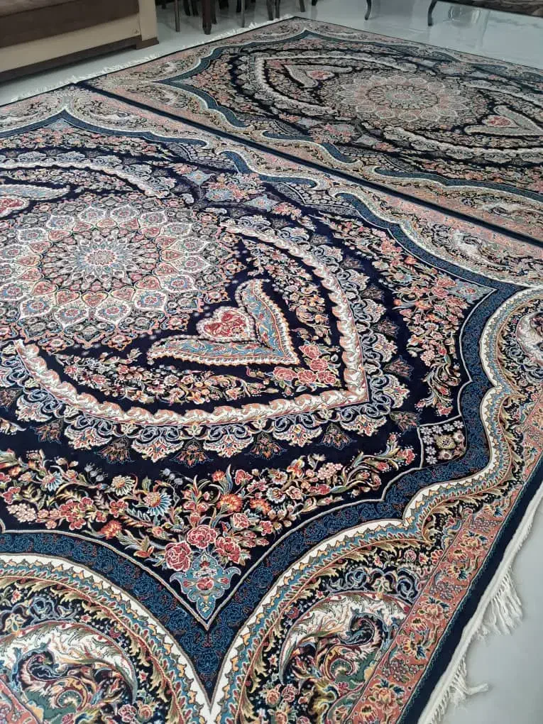 جفت 9 متری تراکم 2550 نخ اکریلیک|فرش|ورامین, خیر آباد|دیوار