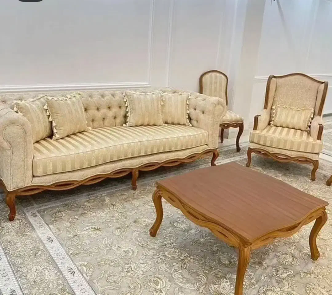 جدیدترین ست مبل کلاسیک فرانسوی/مبلمان آنسل/|مبلمان خانگی و میز عسلی|اردبیل, |دیوار