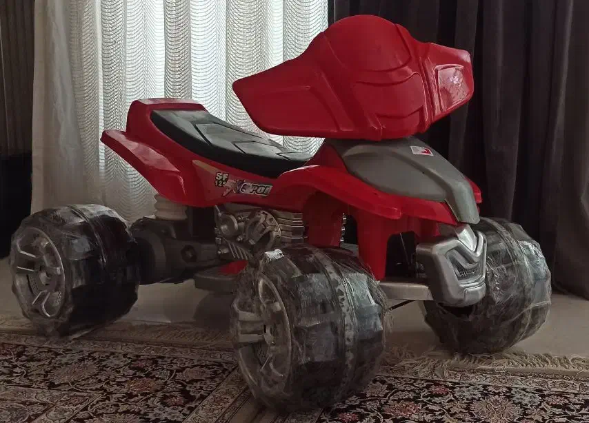 موتور چهار چرخ ساحلی شارژی چهارچرخ|اسباب‌بازی بچه|کازرون, |دیوار