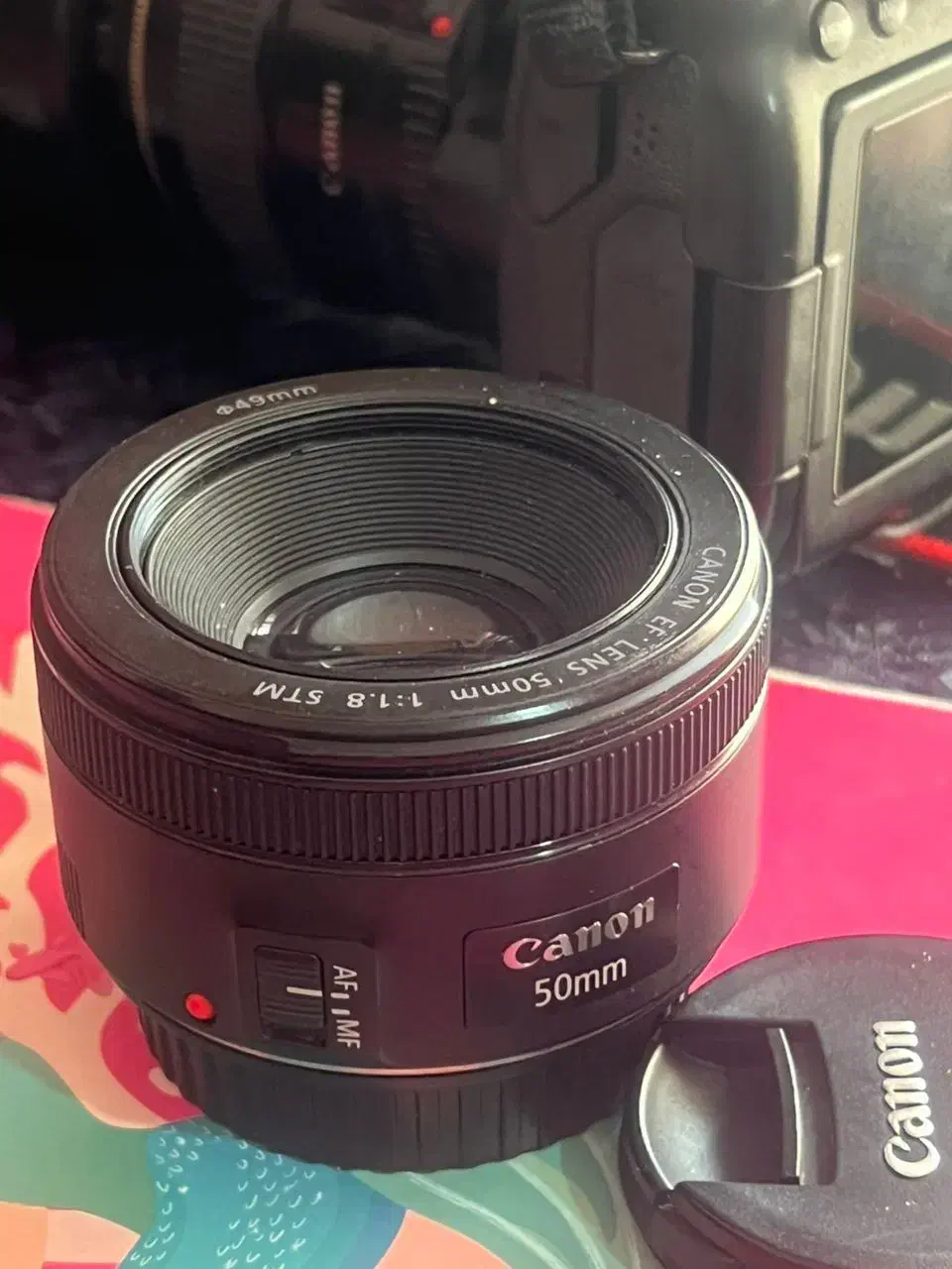 لنز 50 فیکس کانن|دوربین عکاسی و فیلمبرداری|همدان, |دیوار