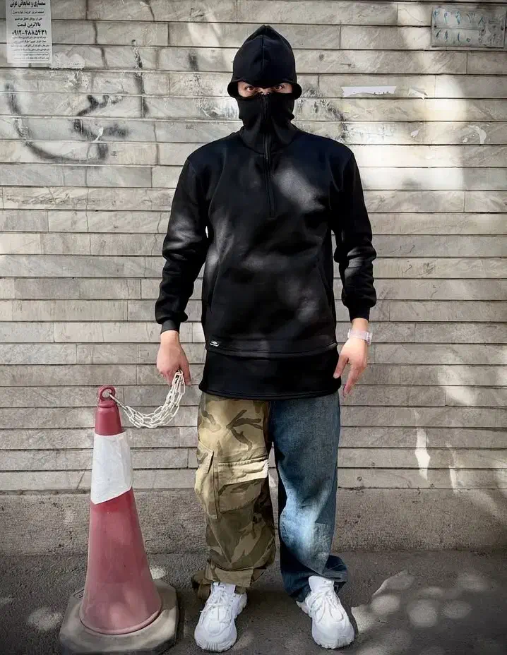 هودی نینجایی کپ باکسی ضخیم  و دورس ژورنالی|لباس|فولادشهر, A2|دیوار