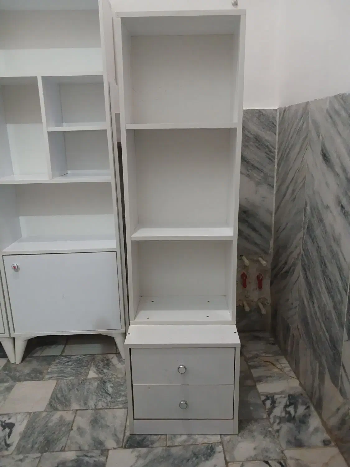 کتابخانه کشو دار|کتابخانه، شلف، قفسه‌های دیواری|مشهد, ایثارگران|دیوار