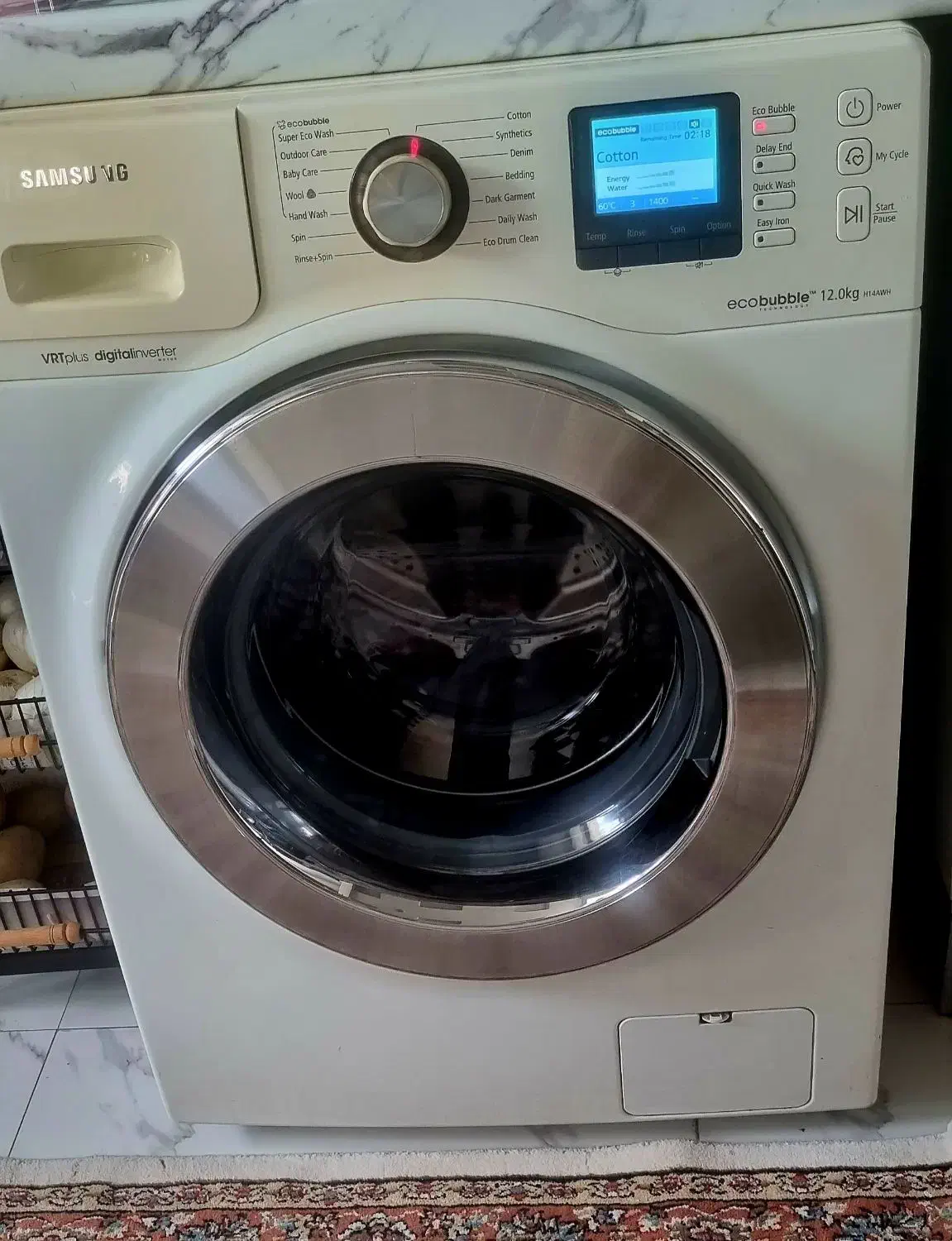 ماشین لباسشویی ۱۲ کیلویی سامسونگ|ماشین لباسشویی و خشککن لباس|ری, دیلمان|دیوار