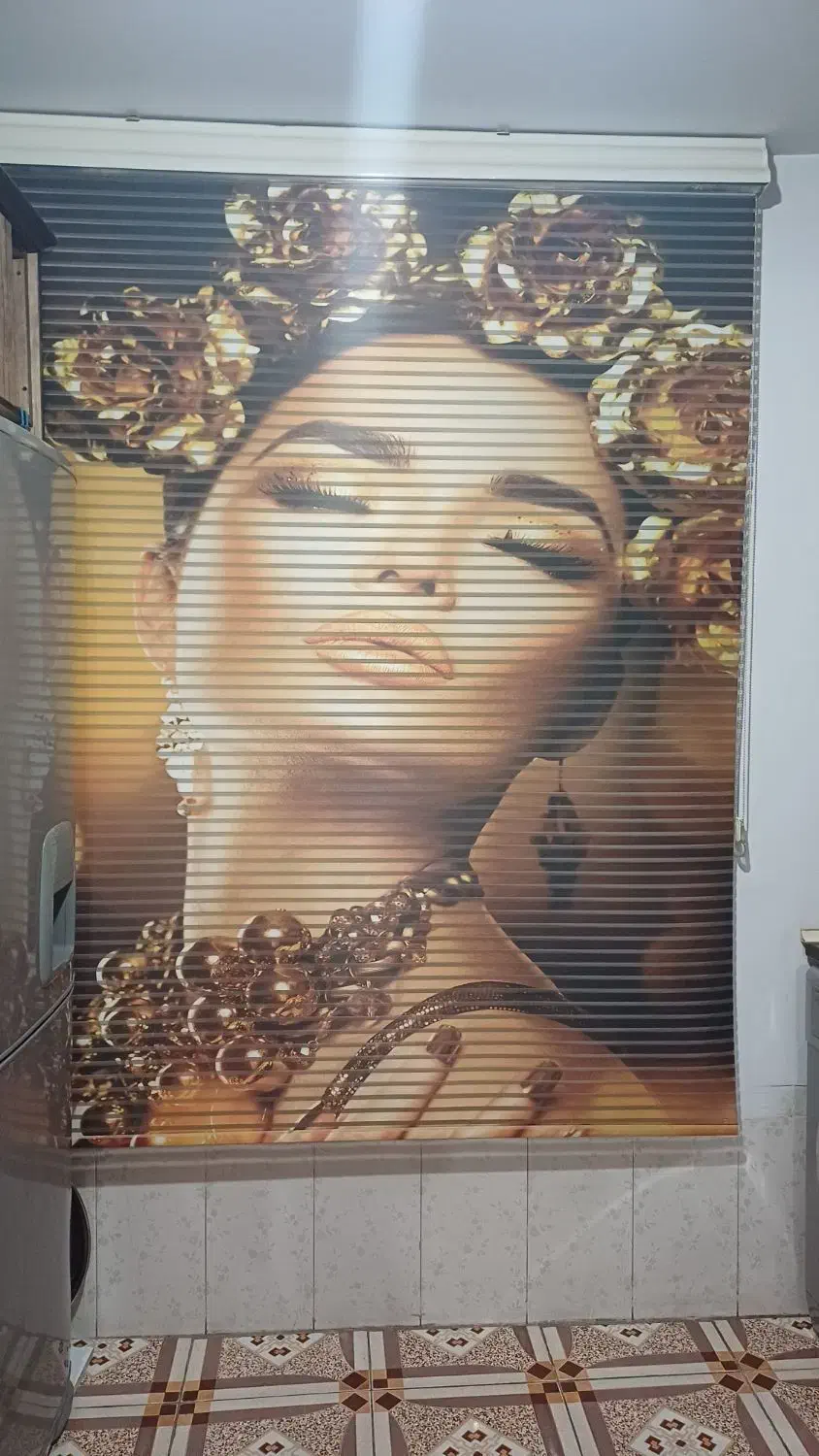 پرده کرکره یی چهره|پرده، رانر، رومیزی|اسلام‌شهر, شهرک سعیدیه|دیوار