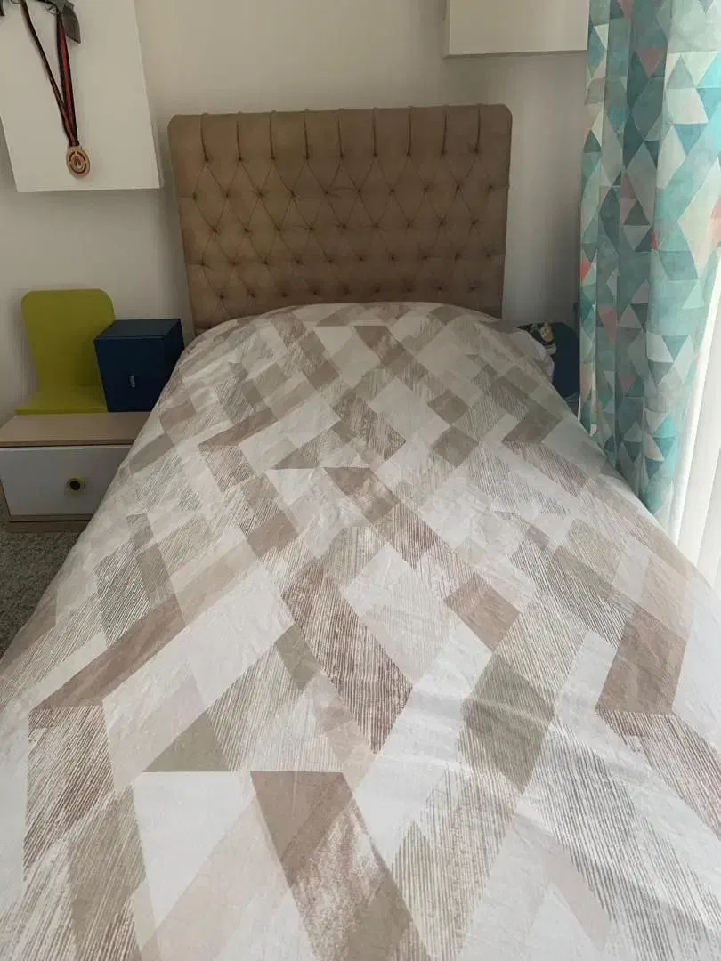 تخت خواب کمد میز تحریر و درابر|تخت و سرویس خواب|ماهدشت, |دیوار