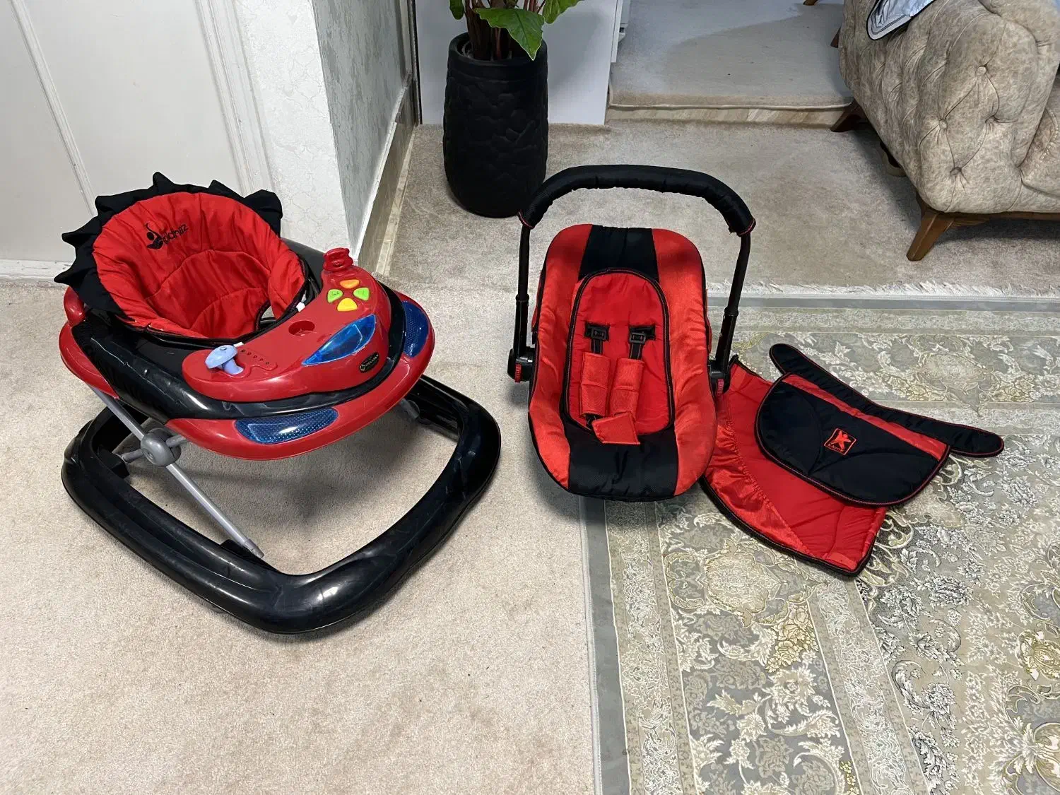 روروئک و کریر نوزاد|کالسکه و لوازم جانبی|علیآباد کتول, |دیوار