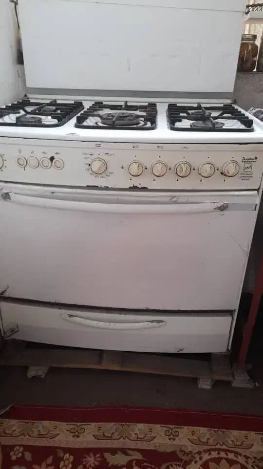 گاز پنج شعله|اجاق گاز و لوازم برقی پخت‌وپز|شفت, |دیوار