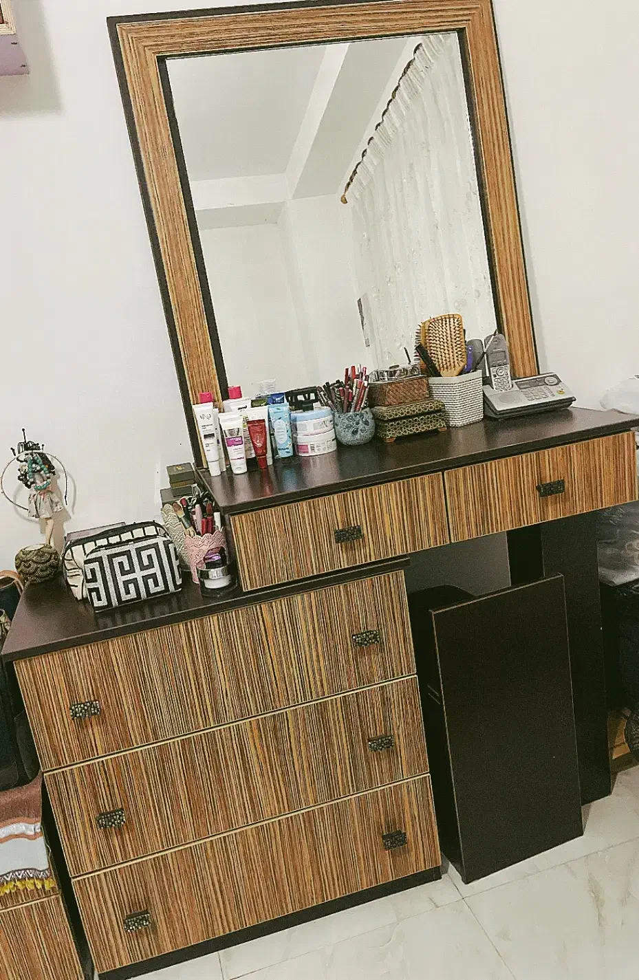 سرویس خواب دو نفره*سالم*|تخت و سرویس خواب|رشت, معلم|دیوار