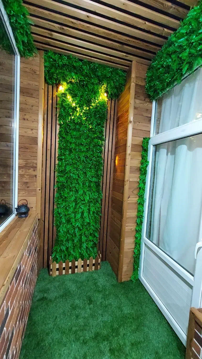 چمن مصنوعی|گل مصنوعی|گلبهار, شهر جدید گلبهار|دیوار