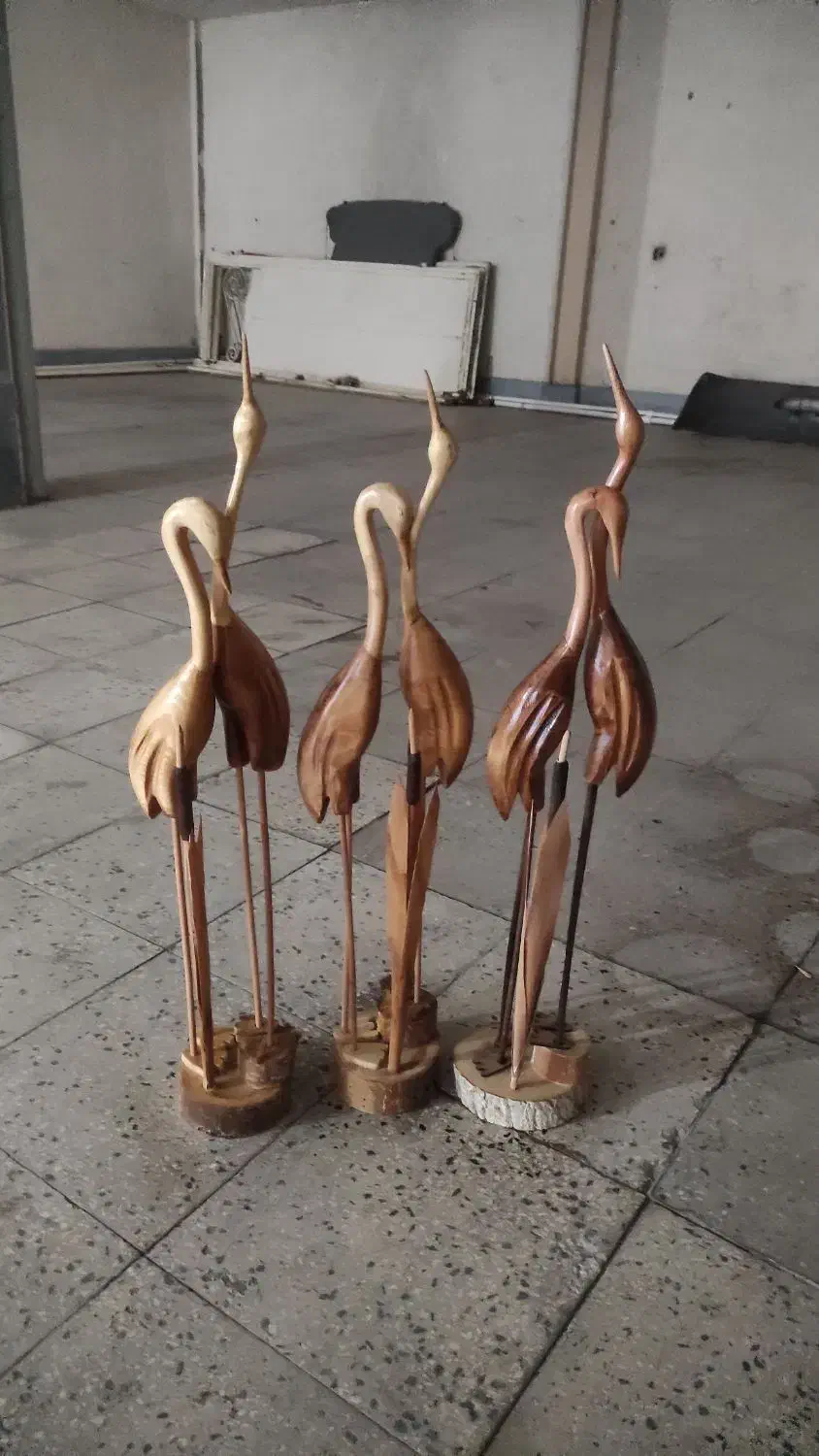 مجسمه های چوبی|مجسمه، تندیس، ماکت|قرچک, شهرک طلائیه|دیوار