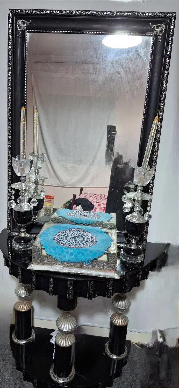 آینه شمعدان با کنسول و اجاق گاز ۵شعله فردار سینجر|اجاق گاز و لوازم برقی پختوپز|ساری, |دیوار