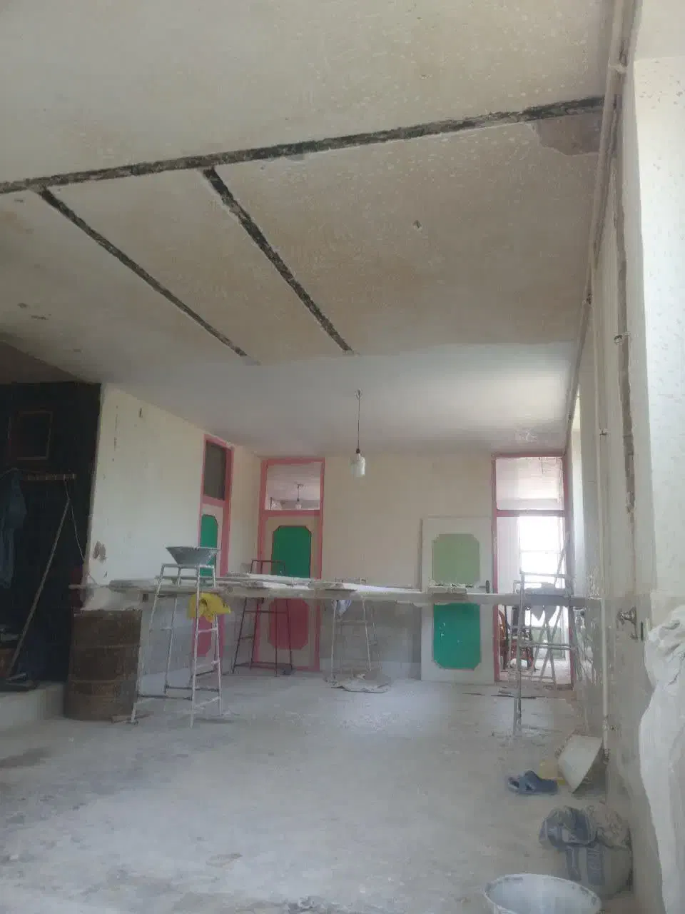 گچکاری ولکه گیری|خدمات پیشه و مهارت|قم, چهار مردان|دیوار