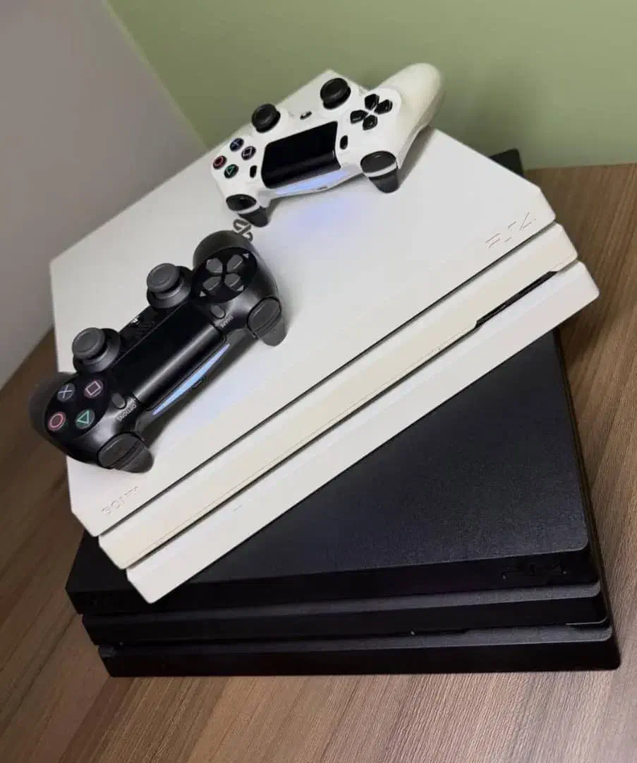 کنسول PS4 pro یکترا دو دسته،کارانتی کتبی،کپی خور|کنسول، بازی ویدئویی و آنلاین|کرج, گوهردشت|دیوار