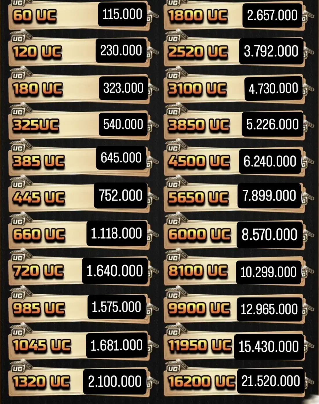 یوسی پابجی|کنسول، بازی ویدئویی و آنلاین|اهواز, اسماعیلیه|دیوار