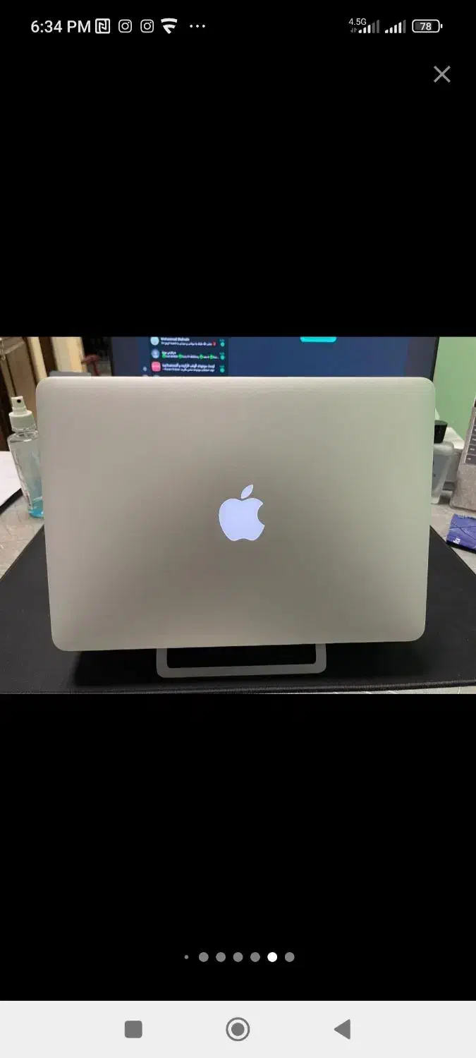 مکبوک ایر اپل MacBook Air (2017) بسیار تمیز و سالم|رایانه همراه|تهران, نارمک|دیوار