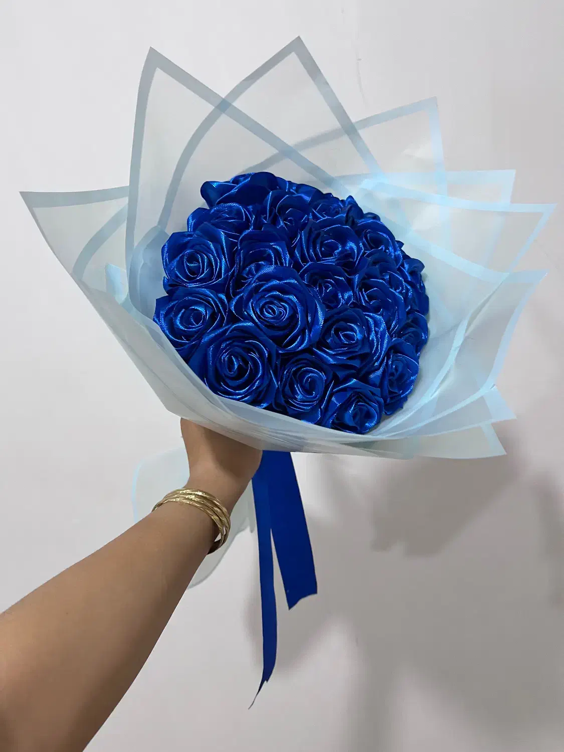 گل های روبانی زیبا|گل مصنوعی|بروجرد, |دیوار