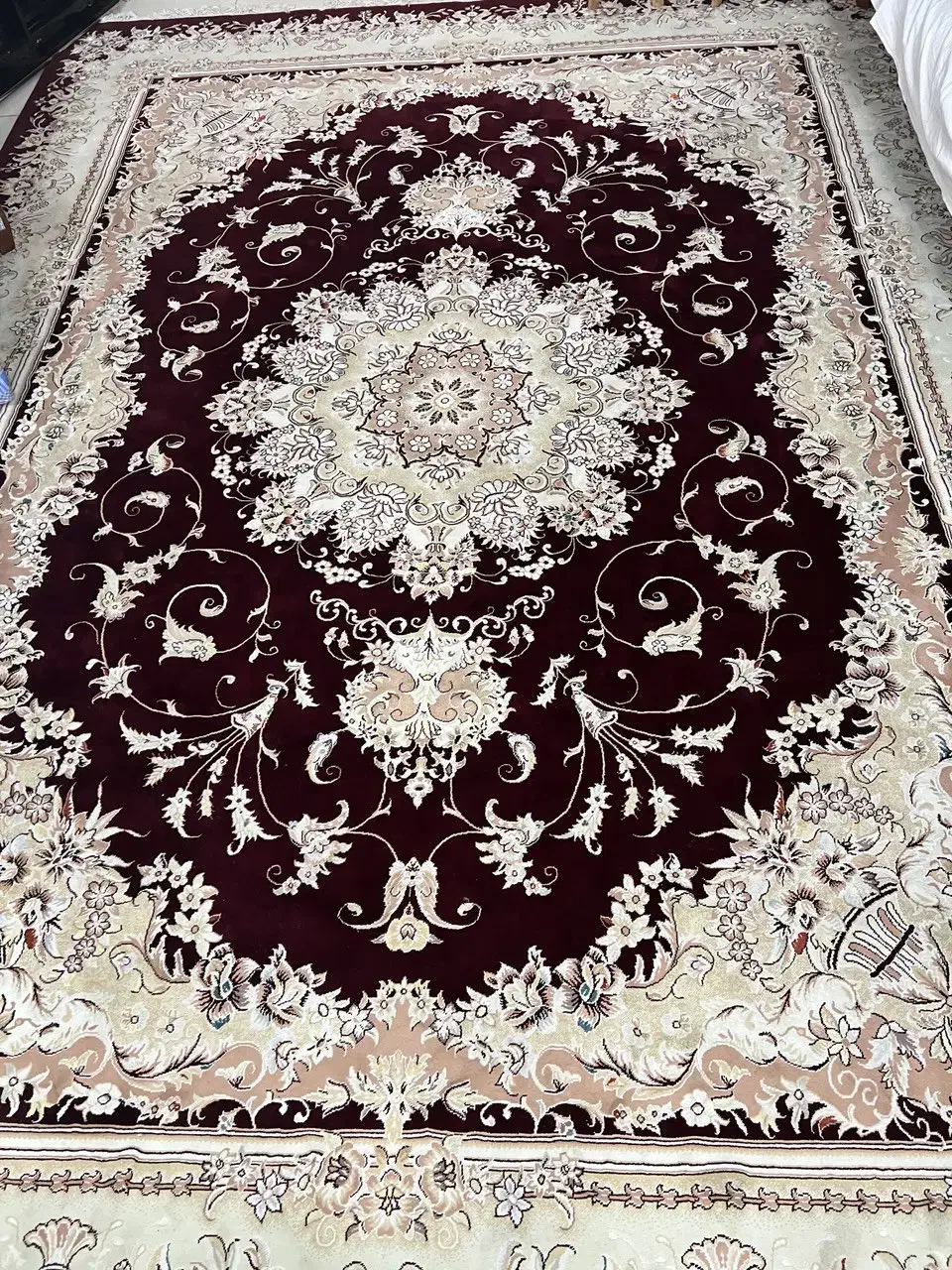 فرش ۱۲ متری کاملا سالم|فرش|بابل, |دیوار