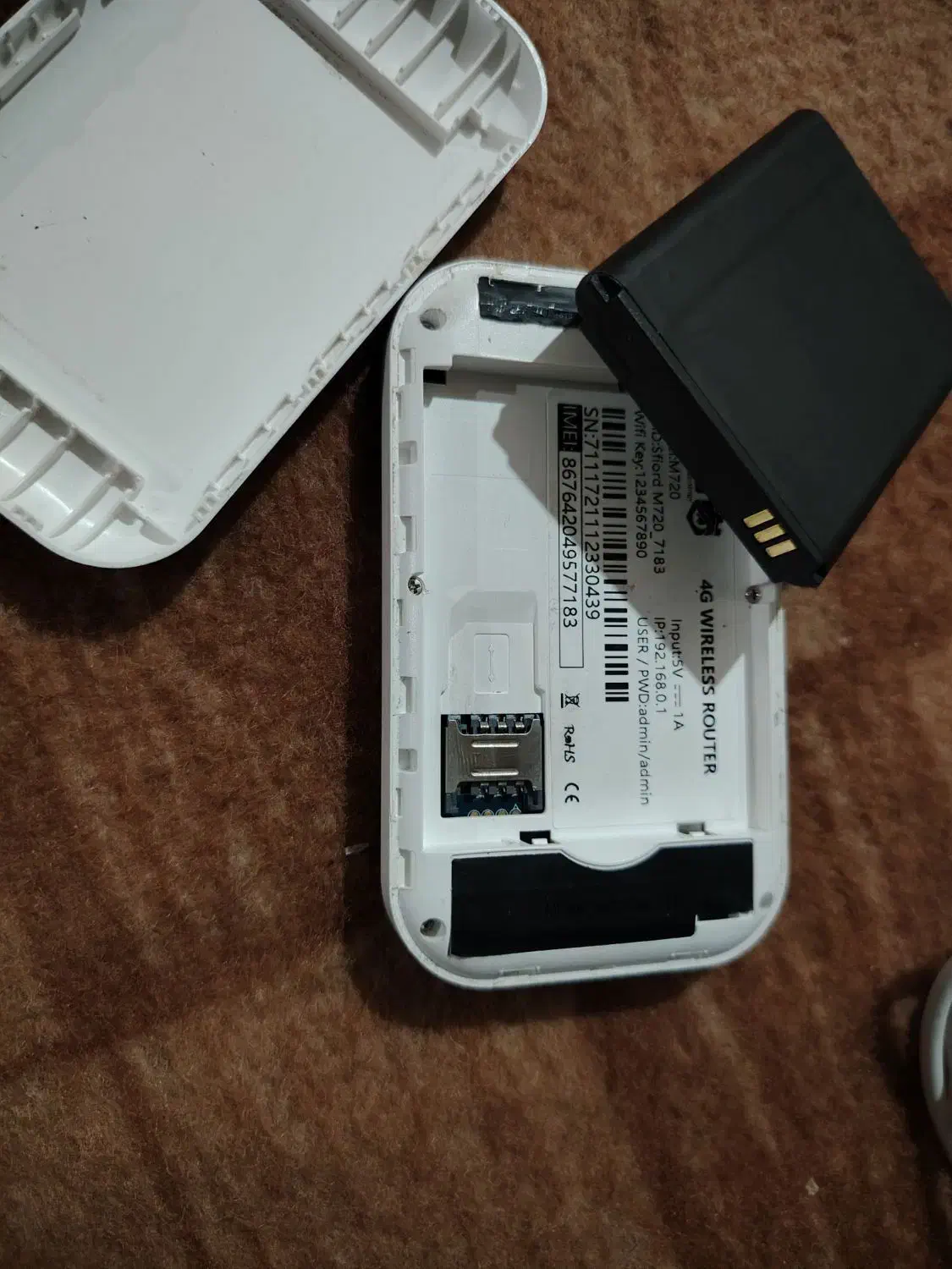 مودم جیبی سیمکارتی 4G|مودم و تجهیزات شبکه|گنبد کاووس, |دیوار