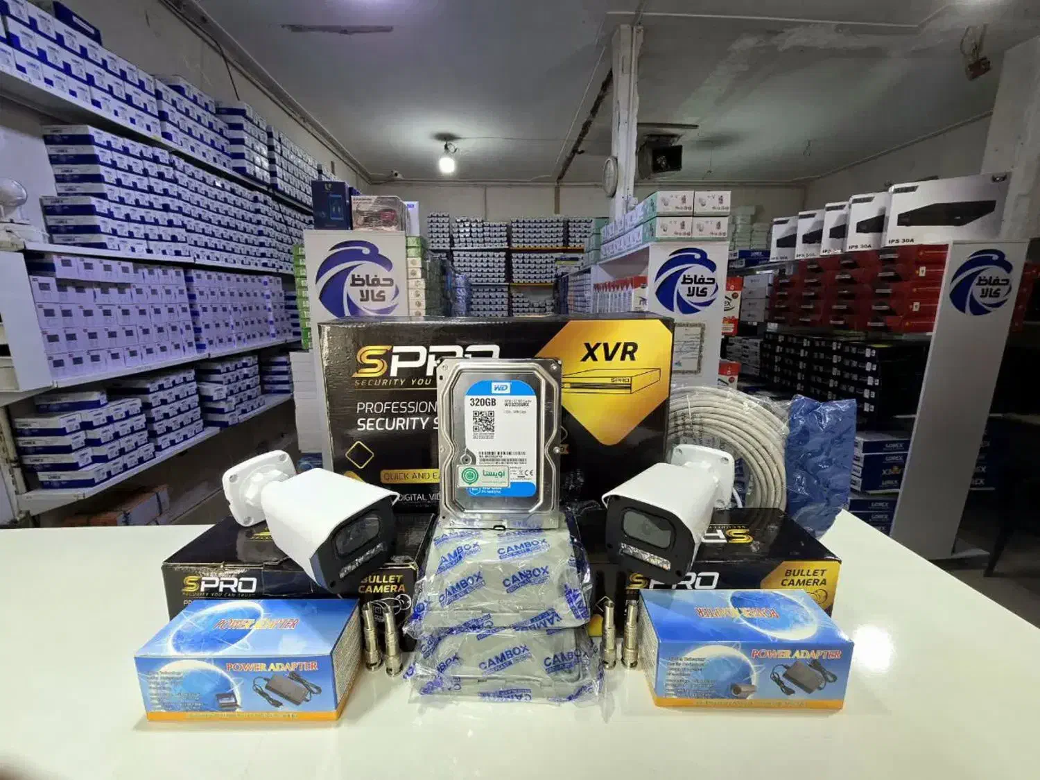 پک دوربین مداربسته++۲۰مترکابل تشخیص چهره|دوربین مداربسته|کرمانشاه, |دیوار