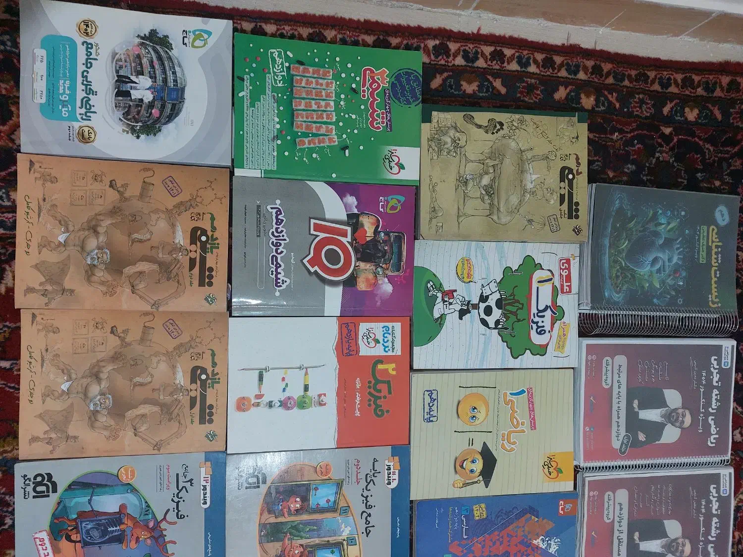 فروش کتب تستی و جزوات بدون خط خوردگی|کتاب و مجله آموزشی|بستان آباد, |دیوار