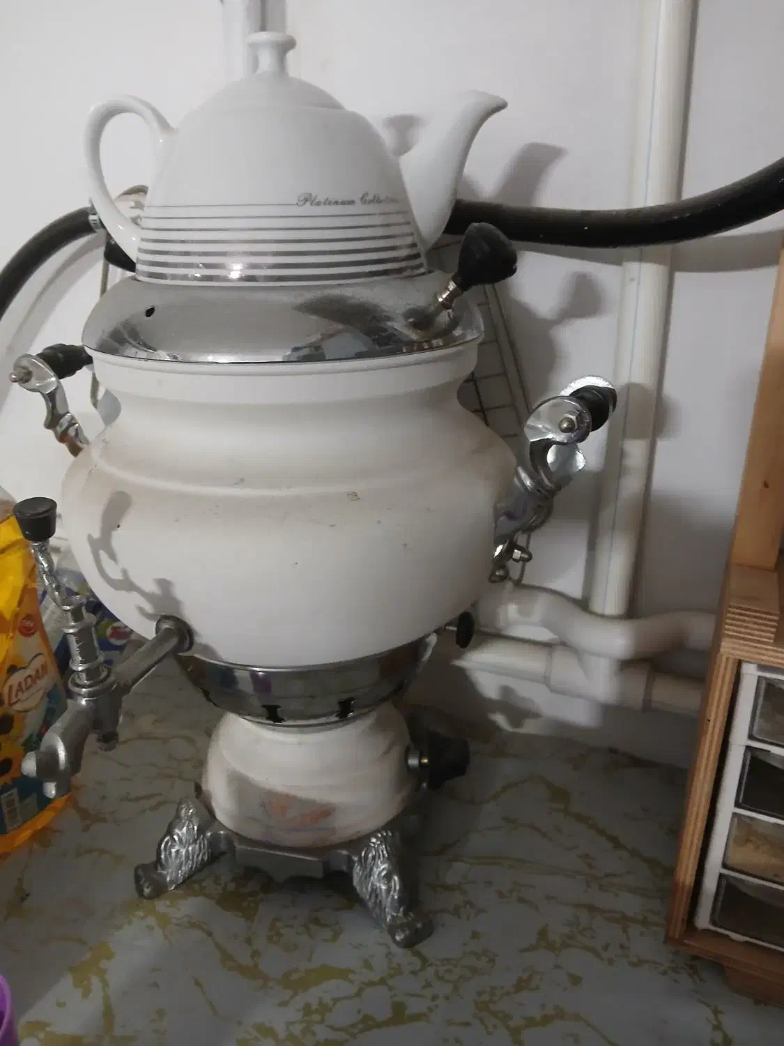 سماور جنس سنگشور|سماور، چای‌ساز، قهوه‌ساز|اصفهان, پوریای ولی|دیوار