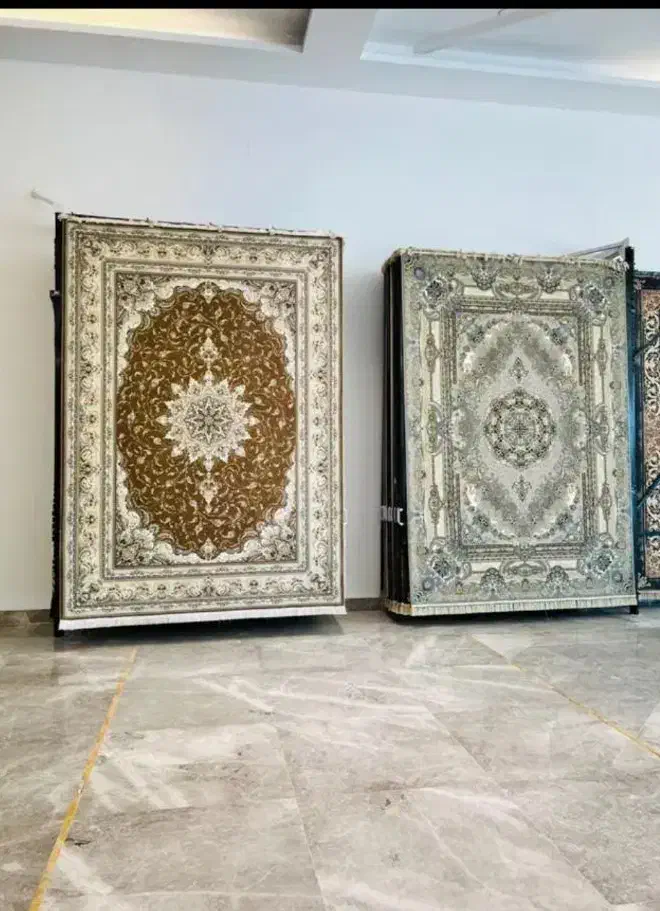 فرش پرنیان دورنگ لاکی وموکا۱۲۰۰ شونه|فرش|بوشهر, |دیوار