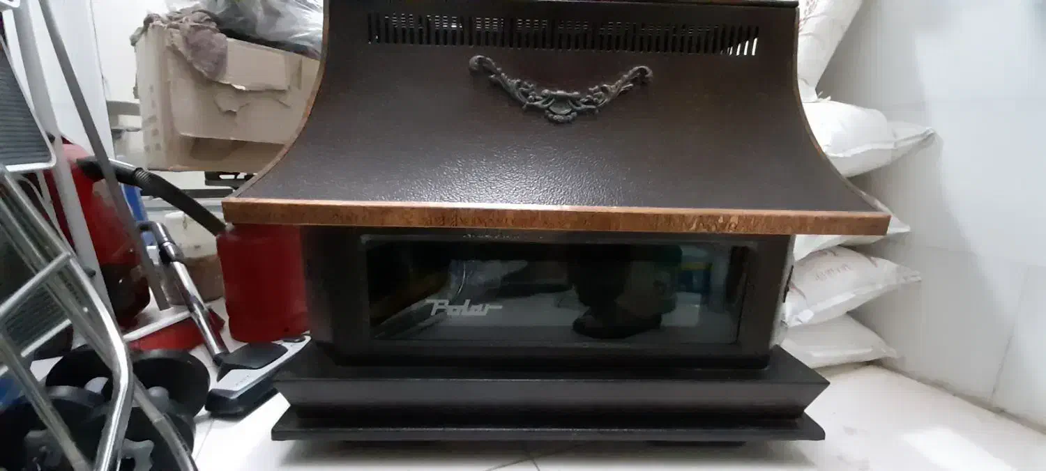 بخاری گازی پلار طرح شومینه|بخاری، هیتر، شومینه|اصفهان, جلالیه|دیوار