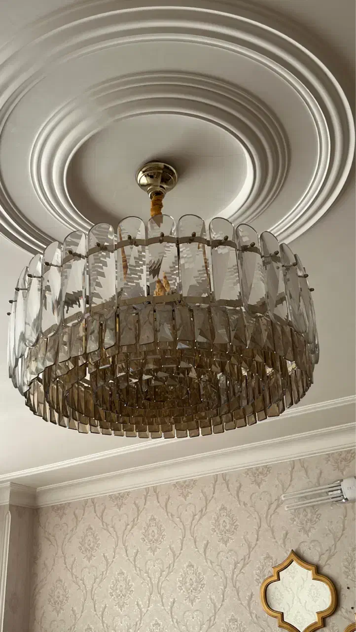 لوستر کریستالی|لوستر و چراغ آویز|ساوه, |دیوار