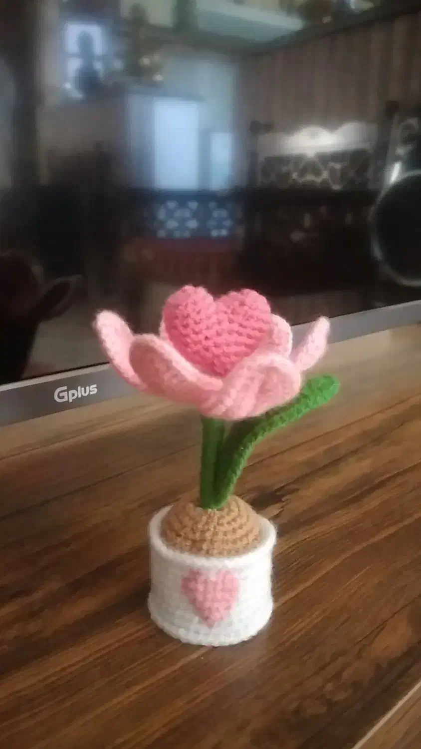 گلدان بافتنی|گل مصنوعی|ورامین, ورامین|دیوار