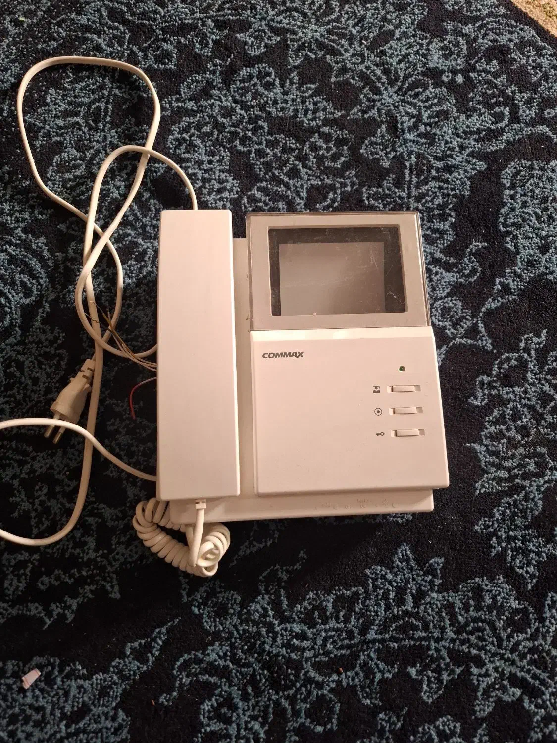 پنل داخلی آیفون تصویری کوماکس سیاه و سفید|صوتی و تصویری|صدرا-فارس, فاز ۲|دیوار