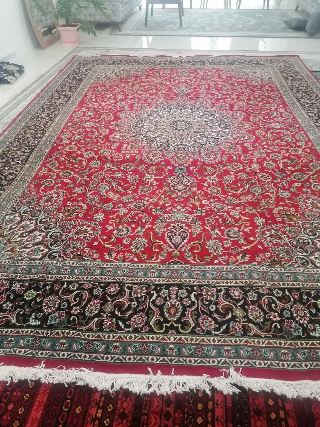 فرش دوازده متری سالم|فرش|همدان, |دیوار