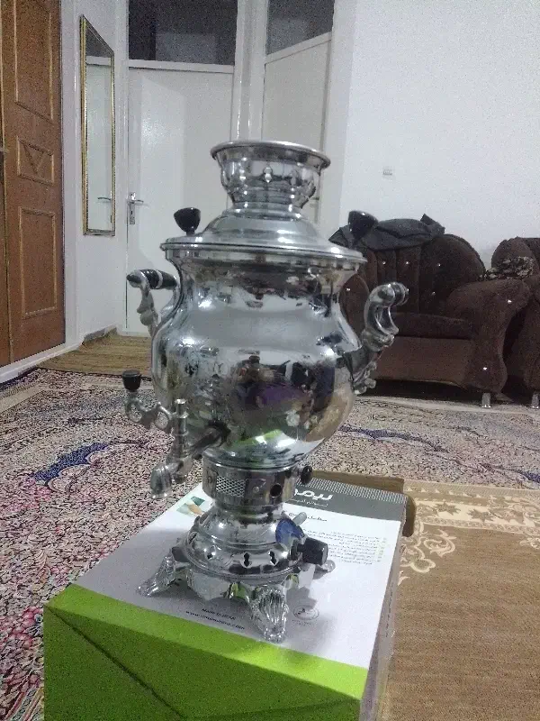 سماور استیل نو|سماور، چای‌ساز، قهوه‌ساز|قوچان, |دیوار